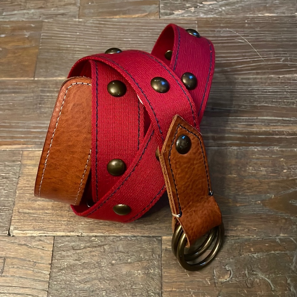 J. Crew Studded Cotton Belt🖤